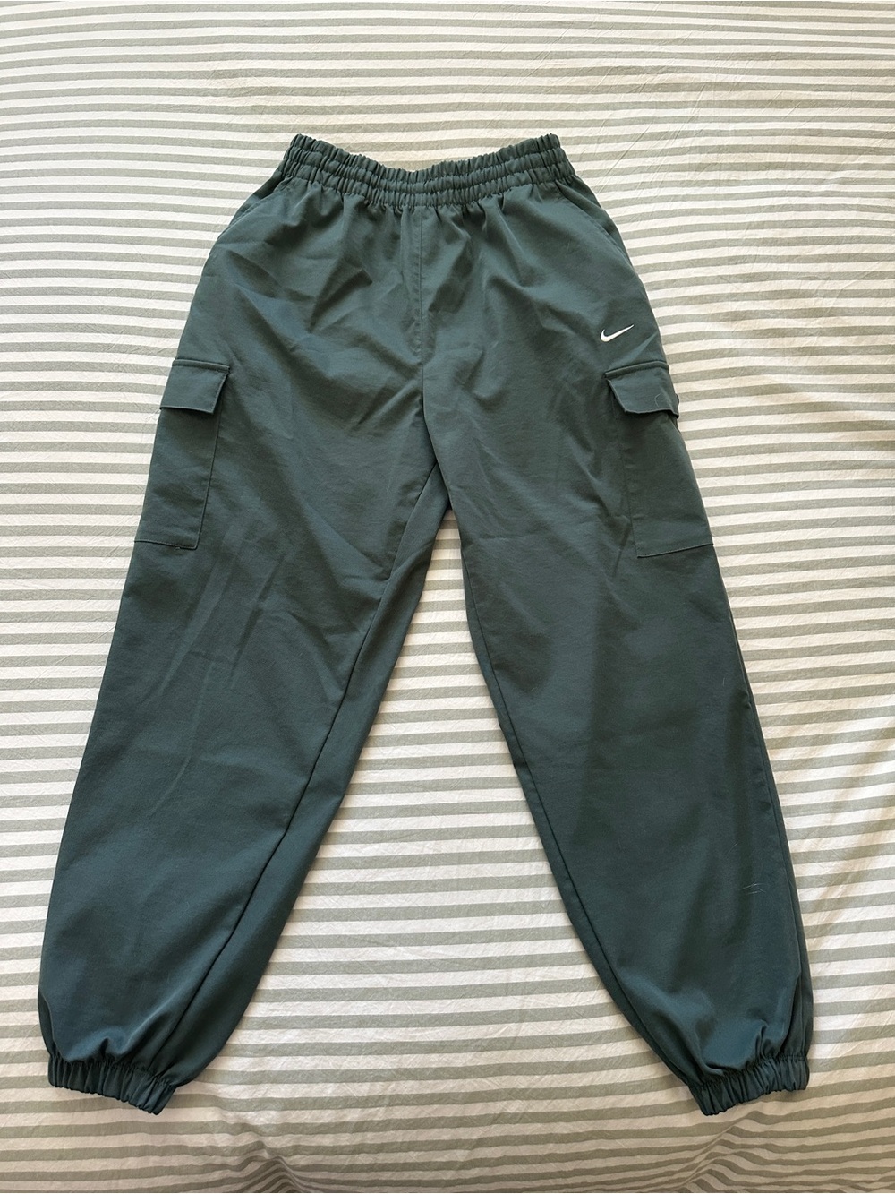 Nike Kids Dark Teal Cargo Joggers